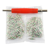 Maxbell 3x101 Pieces A/C Shrader Valve Core & Remover Tool R12 AC Valves HVAC kit