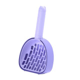 Cat Litter Dustpan Pet Litter Scooper Indoor Sand Sifting Pet Cleaning Tool Purple - Aladdin Shoppers