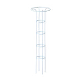 Maxbell Garden Obelisk Trellis Metal Plant Trellis for Climbing Plants Flowers Vines 160cm White