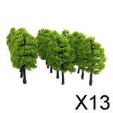 Maxbell 13x20x Model Trees Scenery 1:100 HO Scale Tree Landscape Layout Light Green