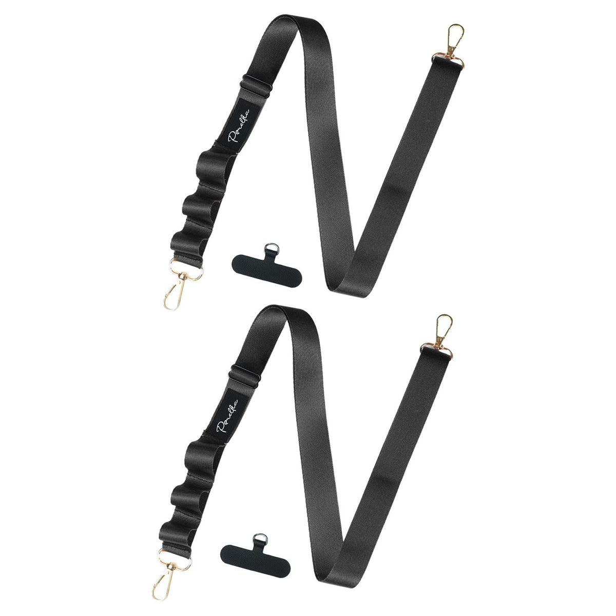 Maxbell Phone Lanyard Crossbody Strap Phone Strap for Most Smartphone ID Badges Case black