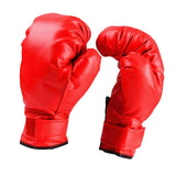 Maxbell Maxbell Mma Gloves Fitness Martial Arts Breathable Adult Children Kick Boxing Gloves Red Child