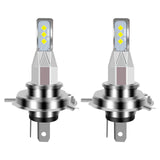 2 Pieces LED Lamp Bulbs Plug and Play Mini DC 12V Fits for Car Spare Parts H4