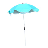 Maxbell Plant Umbrella for Garden Beds Telescopic Ground Stake Sunblock Sturdy Shade