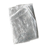 Maxbell PVC Table Cover Protector Elastic Edge Fitted Dinner Clear Round Table Cloth 152.4cmx152.4cm