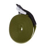 Maxbell Maxbell 300cm 25mm Kayak Canoe Tie Down Strap Pack Lash Belt Metal Buckle Army Green