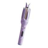 Maxbell 28mm Automatic Hair Curler Self Rotating Curling Iron for Ladies Girls Women violet