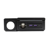 Maxbell USB Charger Hub Black Professional Accessories for Jimny 2019-2025 Jb74 Left Driver Side