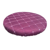 Maxbell Round Bar Stool Cover Soft AntiSlip Fashion Slipcover for Office Chairs Home Purple