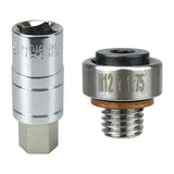 Maxbell Repair Screw for Oil Pan Anti Leakage Self Tapping Oil Pan Thread Repair Kit M12 1.75