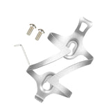 Maxbell Bike Water Bottle Holder Water Kettle Bracket for Road Bikes Outdoor Cycling Silver