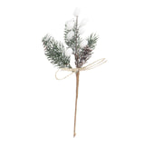 Maxbell Maxbell Mini Christmas Artificial Flower Berries Branches for DIY Farmhouse Indoor white
