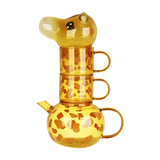 Maxbell Giraffe Teapot Tea Cup Set for Boys Girls Drinking Cup for Office Table Home