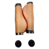 Maxbell Maxbell Bicycle Grips Shockproof Handlebar Grips for Scooter MTB Brown