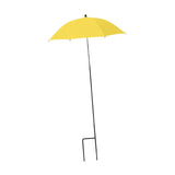 Maxbell Plant Umbrella Canopy Reusable Versatile Stable Adjustable Sunshade Umbrella yellow