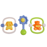 Maxbell Maxbell 3pcs Baby Infant Handbell Rattle Cartoon Bear Animal Hand Shaking Bell Development Bed Stroller Sound Toys Gifts