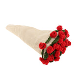 Maxbell Flower Bouquet Blanket Creative Crochet Blanket for Party Housewarming Gifts Beige