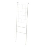 Maxbell Home Leaning Ladder Rack Storage Blanket Ladder for Laundry Bathroom Kitchen white