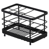Maxbell Toothbrush Holder Toothpaste Holder Rack for Bathroom Accessories Toothbrush Black