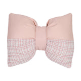 Maxbell Bow Pillow for Couch Car Backrest Cushion Aesthetic for Bedroom Couch Office Pink