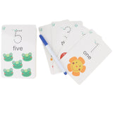 Maxbell Baby Early Learning Toy Handwriting Cognition Cards Pencil Set - Numbers