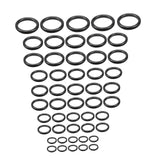 Maxbell 50 Pieces Ceramic Guides Ring Black for Saltwater Fishing Lovers Fly Fishing