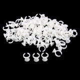Maxbell 3x100 Disposable Eyelash Extension Tattoo Pigment Holder Rings Small