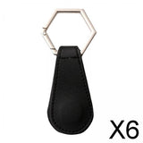 Maxbell 6xMagnetic Hat Clip Sunhat Multipurpose Hat Bags Clip for Travel Handbag Purses Black hexagon