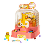 Maxbell Table Top Arcade Games Desk Game Lauching Marble Toys for Have Fun Preschool Pink