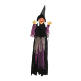 Maxbell Halloween Hanging Witch 71 inch Decorative for Yard Indoor and Outdoor Trees