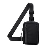 Maxbell Maxbell Men Women Chest Bag Handbag Tote Bag Crossbody Bag for Gym Walking Traveling Black