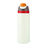Maxbell Insulated Stainless Steel Water Bottle 1000ml Tumbler for Car Driving Picnic white