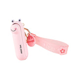 Maxbell Maxbell Keychain Fan Portable Mini Fan USB Pocket Fan for Home Outdoor Sports Travel Frog Pink