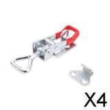 Maxbell 4xClamp Draw Latch Pull Lock Fastener Over Centre Lock Trailer Truck S Size