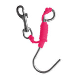 Maxbell Maxbell Scuba Diving Reef Drift Hook with 47" Line & Stainless Steel Clip Rosy