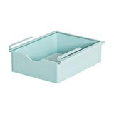 Maxbell Under Shelf Basket Under Cabinet Organizer for Dorm Bedroom Kitchen Cupboard Blue