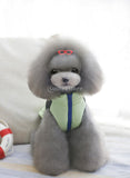 Maxbell Maxbell Pet Dog Autumn Winter Jacket Warm Coat Puppy Clothes Apparel Zipper Green M