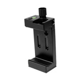 Maxbell Phone Stand for Tripod Hot Shoe Light Mount Clip for Office Living Room Home Black