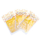 Maxbell Maxbell 3 Pieces Bath Glove Shower Towel Mitt Back Body Scrub Exfoliating  Yellow