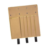 Maxbell Fishing Rod Holder Bag Folding Detachable Organizer for Camping Cart Outdoor Khaki