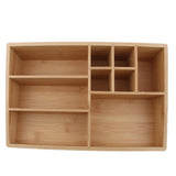 Maxbell Maxbell Wood Makeup Storage Organizer Cosmetic Storage Box For Neat Countertop 02