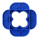 Maxbell Deck Spacer Tool Portable Deck Board Gap Tool for Hardwood PVC Decking Board Blue 1 Piece
