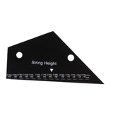Maxbell Fret Leveling Guide Guitar String Action Gauge for Electric Bass Accessories