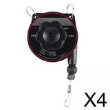 Maxbell 4xRetractable Spring Balancer for Assembly Line Accessory Durable Hanging Tool 0.6 to 3.0KG