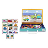 Maxbell Jigsaw Puzzle Box for Kids Educational Game for Travel Birthday Children Day Traffic Pattern