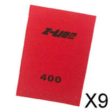 9xDiamond Hand Polishing Pads Strip for Granite Marble Concrete Stone 400#