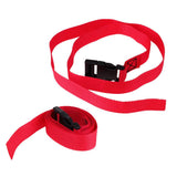 Maxbell 1 Pair 1m 25mm Golf Trolley Webbing Straps with Quick Release Buckle red - Aladdin Shoppers