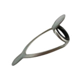 Maxbell Fishing Rod Guide Lightweight Double Foot Pole Guide for Fishing Replacement 40.3mm