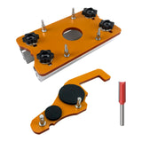 Maxbell Slotted Bracket Power Tools Parts for 65mm Trimming Machine Cupboard Cabinet No Clear Cover