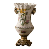 Ceramic Flower Vase Vintage Table Centerpiece for Entrance Living Room Party Style A